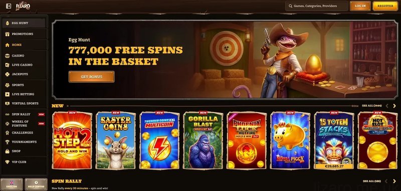 Lizaro - Experience a Thriving Online Casino Experience with Lizaro in the UK